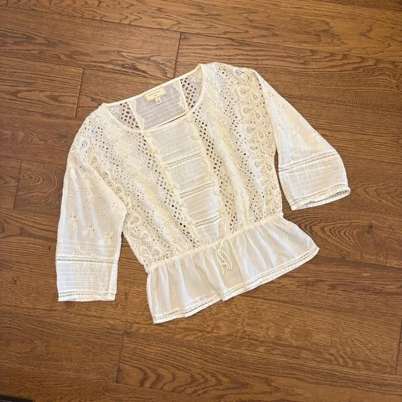 Moulinette Soeurs eyelet lace top - Picture 7 of 7